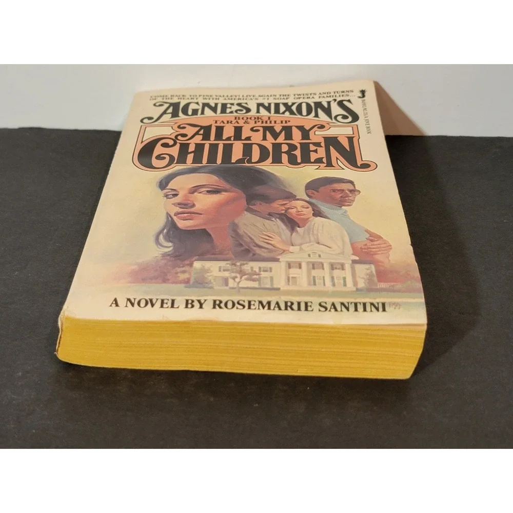 All My Children Book 1 Tara and Philip by Rosemarie Santini First Jove Edition‎